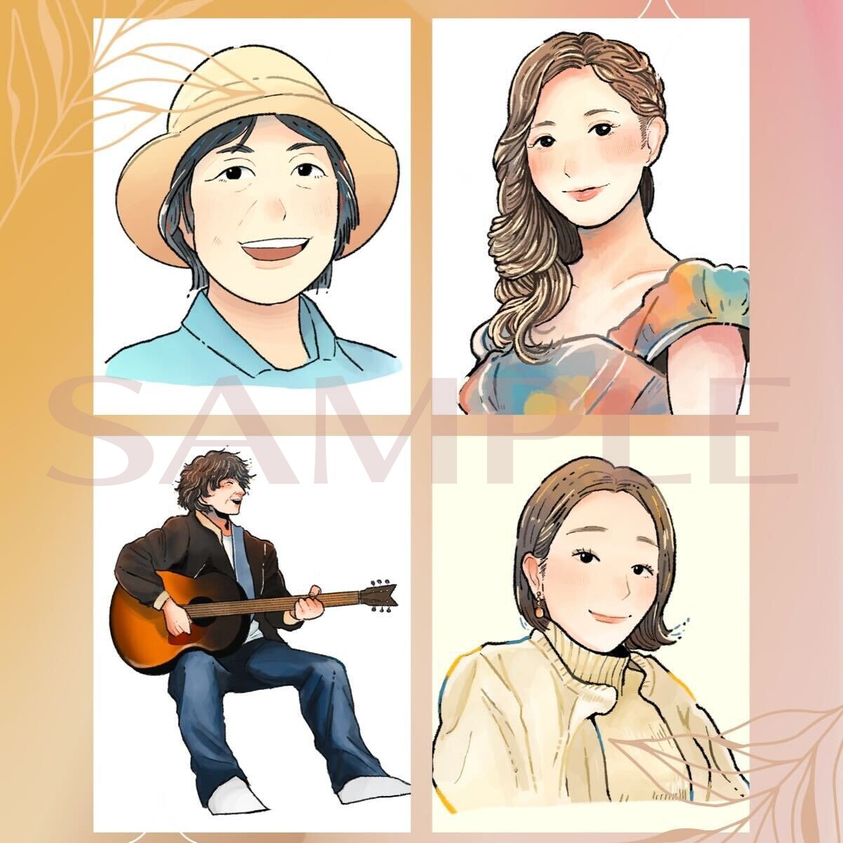シンプルでオシャレなイラストをお描きします ▷SNSアイコンや名刺・WEBの挿絵等、どんな用途にも対応！ イメージ8