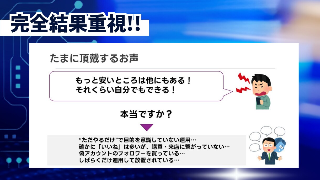 インスタ/ Instagram運用代行いたします 各専門分野に特化した分担性によるチーム対応で”品質重視”運用 イメージ3