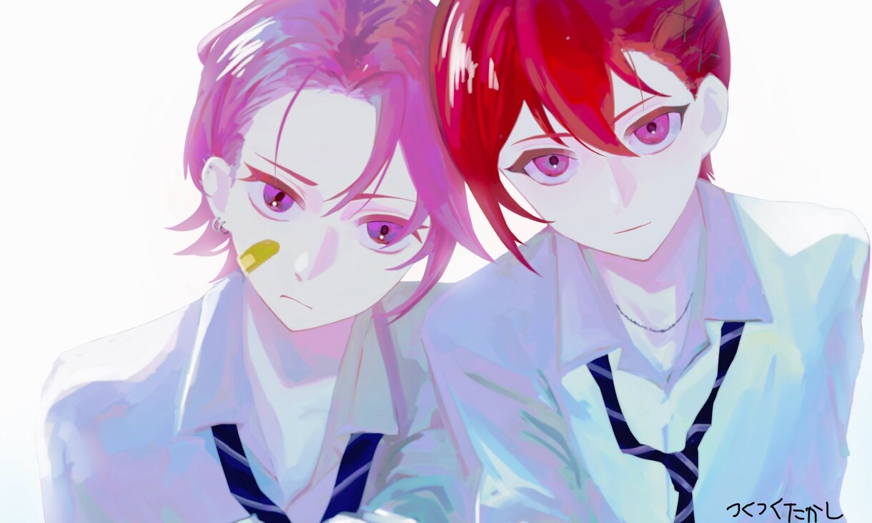 1枚イラストを描きます 人物中心の1枚イラストを描きます。少年少女が得意です イメージ1