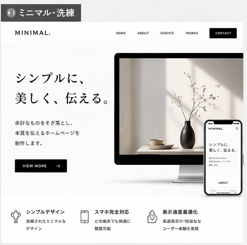 個人事業主向け！低価格で高品質なHP制作します 初めてでも安心。丁寧にサポートします。 イメージ4