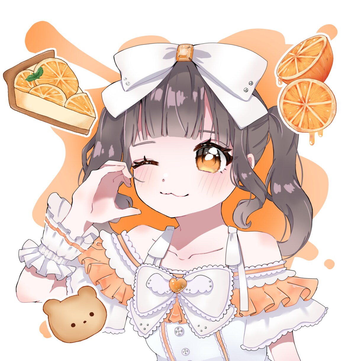 オリジナルキャラクターの一枚絵イラストを制作します あなたの活動のお手伝いをさせていただきます！ イメージ3