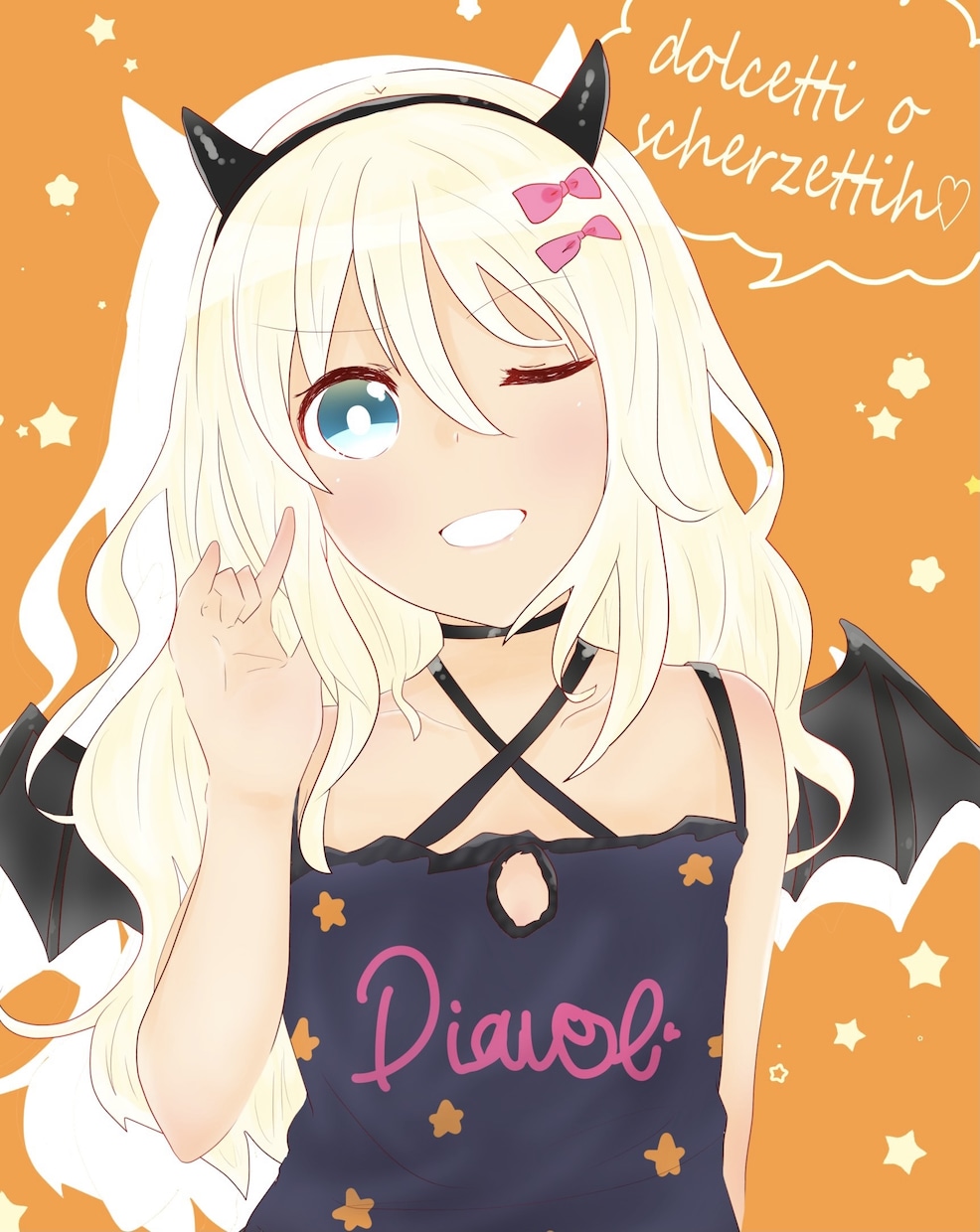 １枚絵、キャラクターデザインなど承ります 明るくかわいいイラストが得意です！ イメージ4