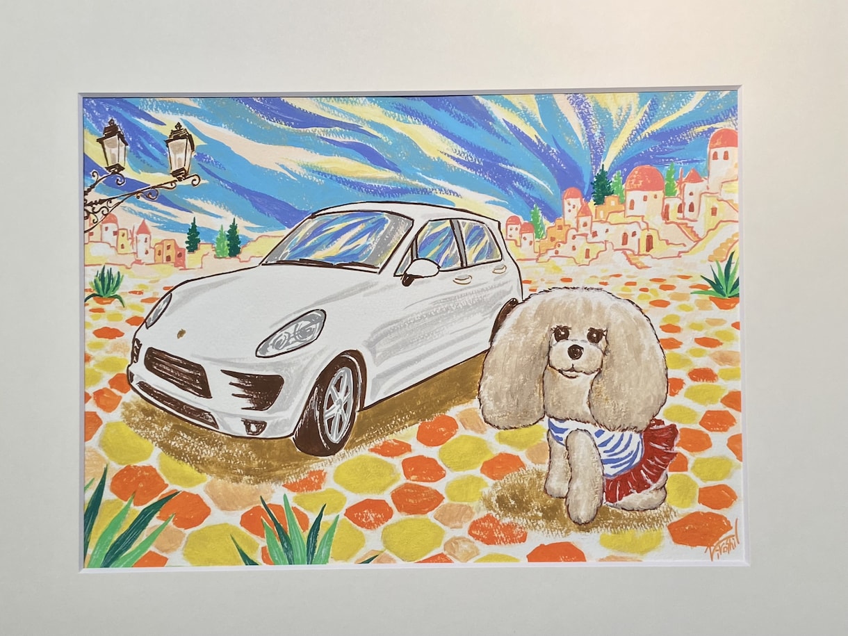 大切なペットや愛車をお描きします 味のあるタッチで１枚の絵を真心込めてお描きします イメージ3