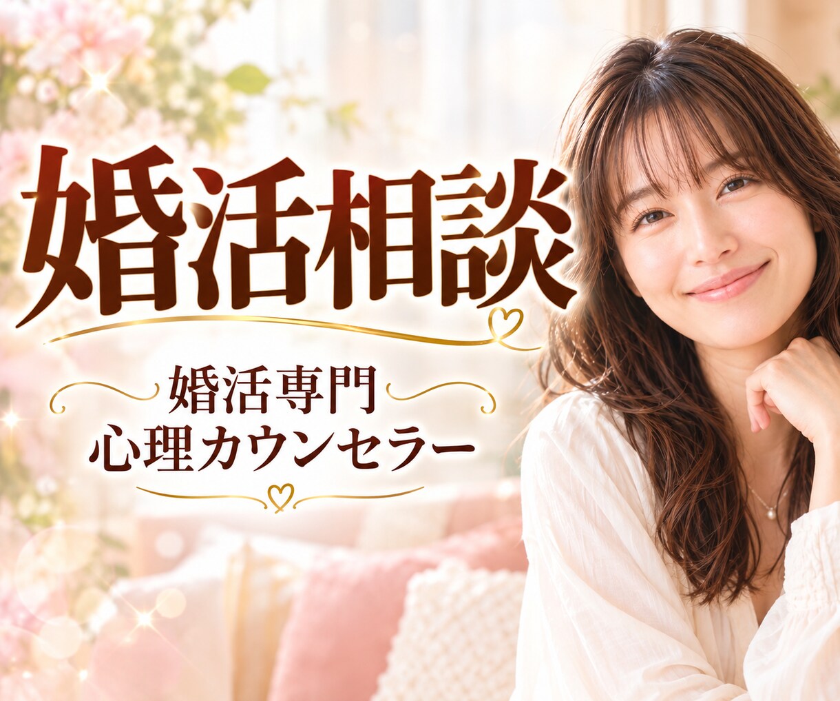 婚活・恋愛のお悩み、心理カウンセラーが相談します 商品画像(最後の11枚目)に声のサンプルをご用意しました。 イメージ1