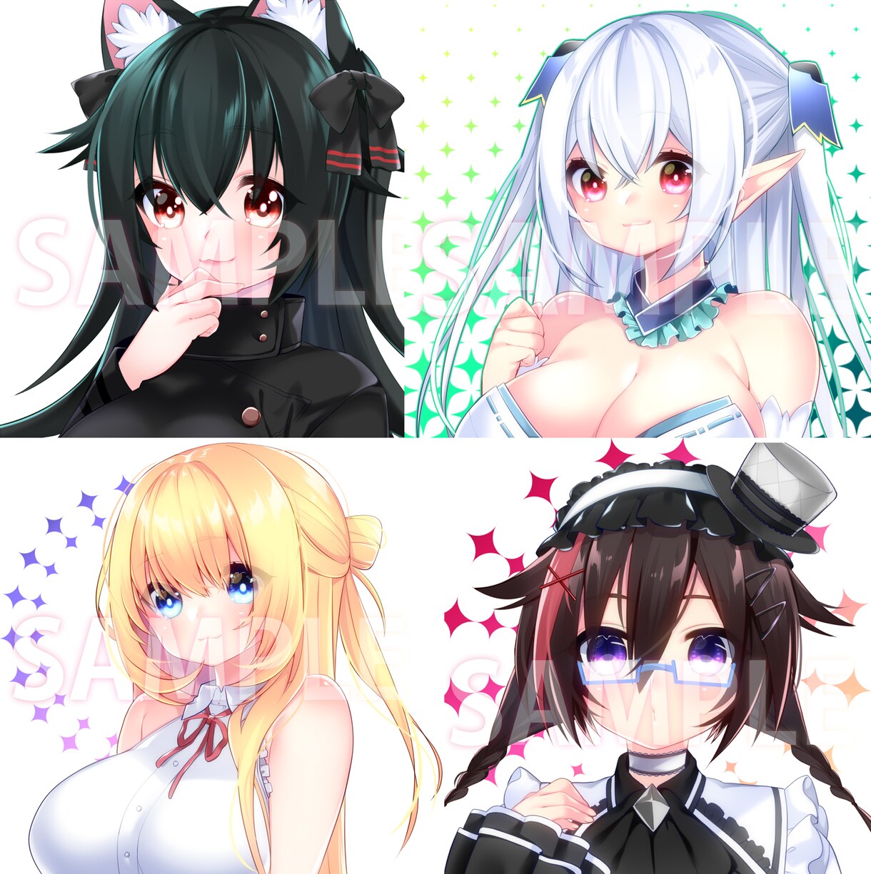 SNS用アイコン製作致します SNS専用のイラスト製作いたします！ イメージ8