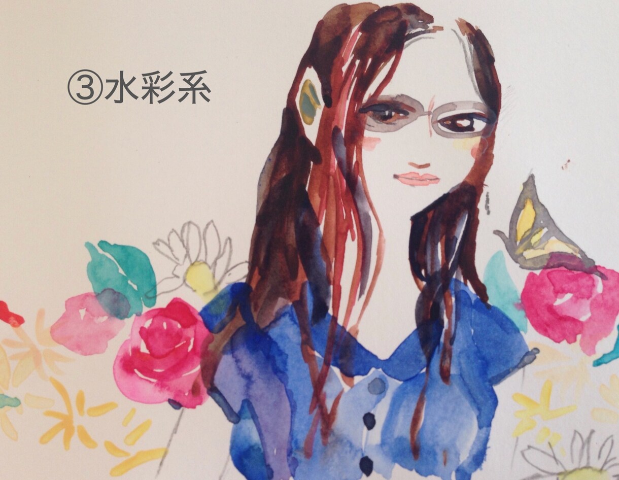 世界にひとつだけのあなたの似顔絵描きます ツイッターのアイコンなどに使える似顔絵を、描きます イメージ4