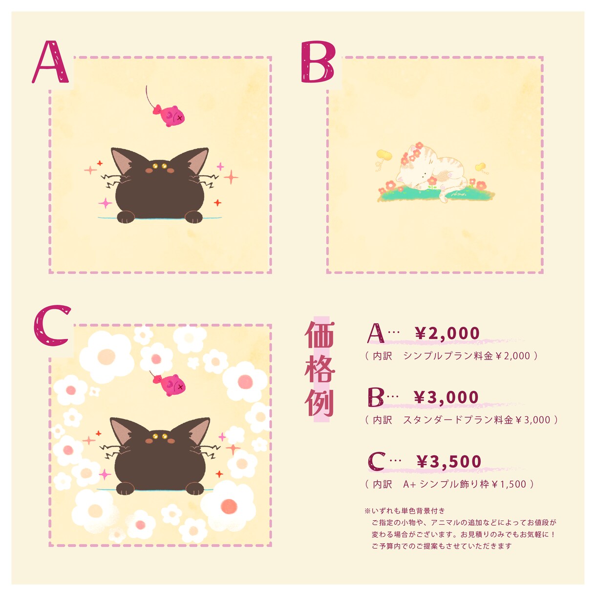 ゆるふわどうぶつイラスト制作いたします アイコンやヘッダー、お祝いカードや子供用品などをゆるかわに！ イメージ3