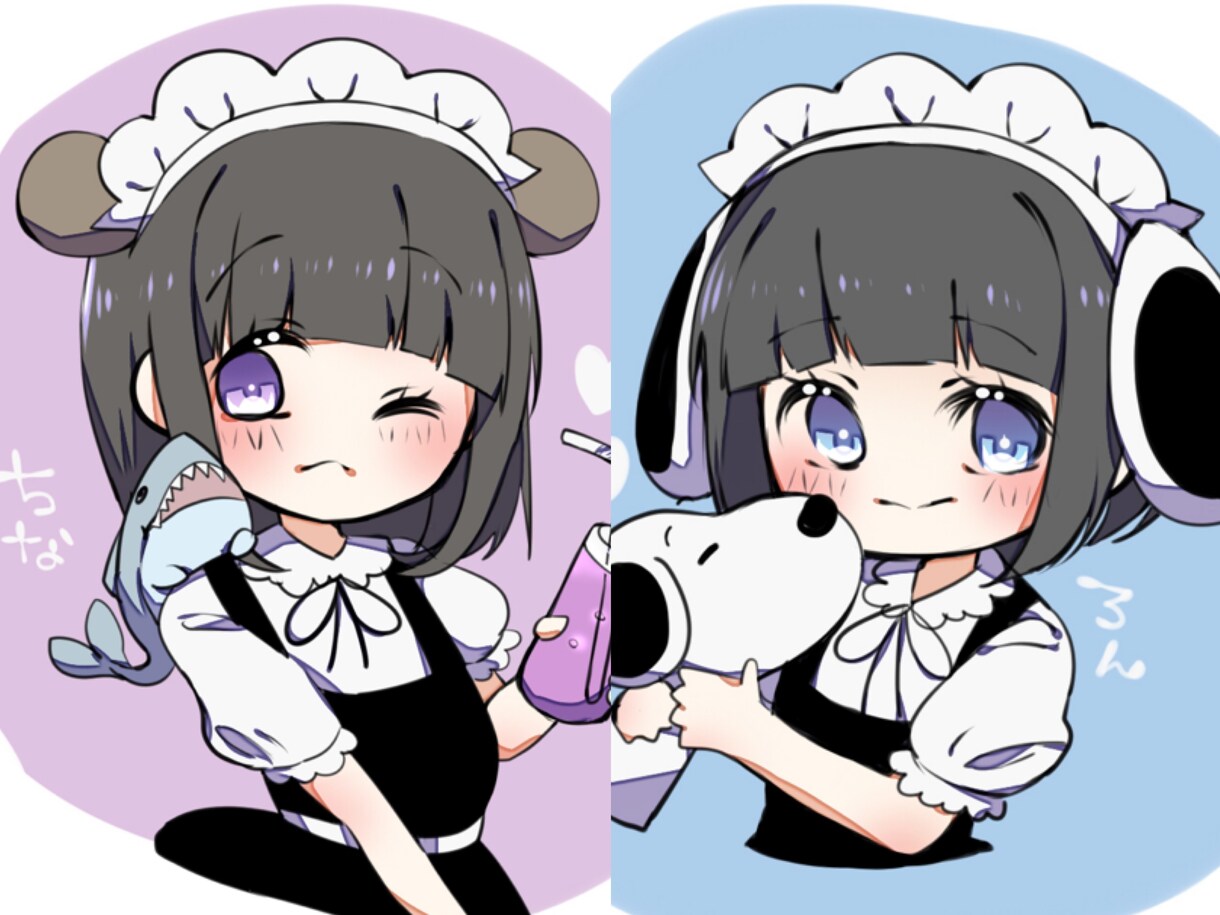 アイコン、SDキャラクター描きます アイコン用、サムネ用、配信用の可愛いキャラクターを描きます。 イメージ5