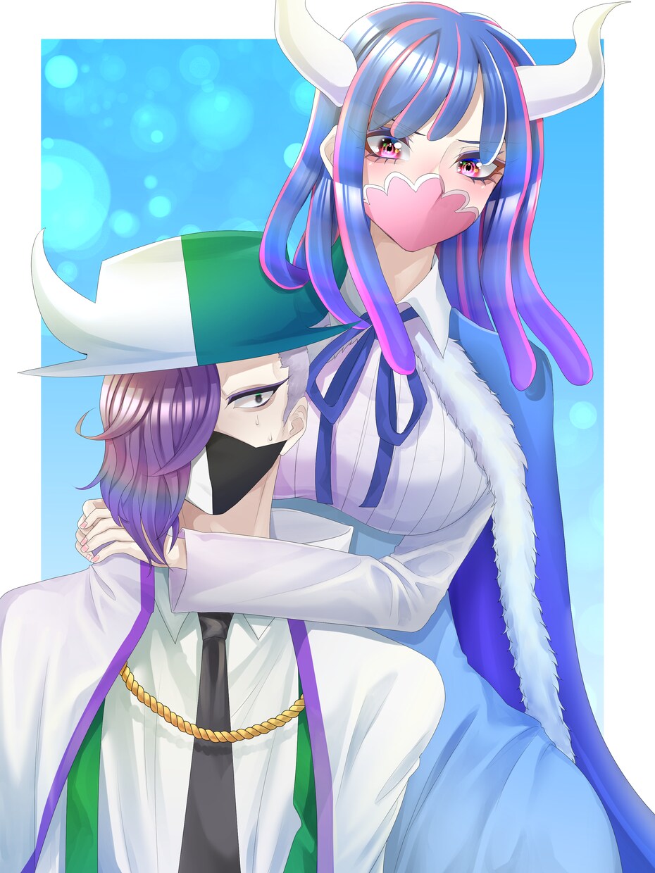 複数人OK！SNSアイコンや、イラストを描きます アイコンや動画用、商用使用可能のイラストを作成します。 イメージ4