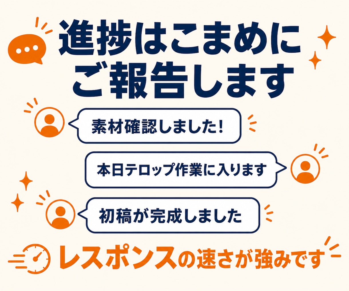 エンタメ系YouTubeをフルテロップ編集します 全発言テロップ対応。レスの速さと丁寧なやり取りが強みです イメージ7