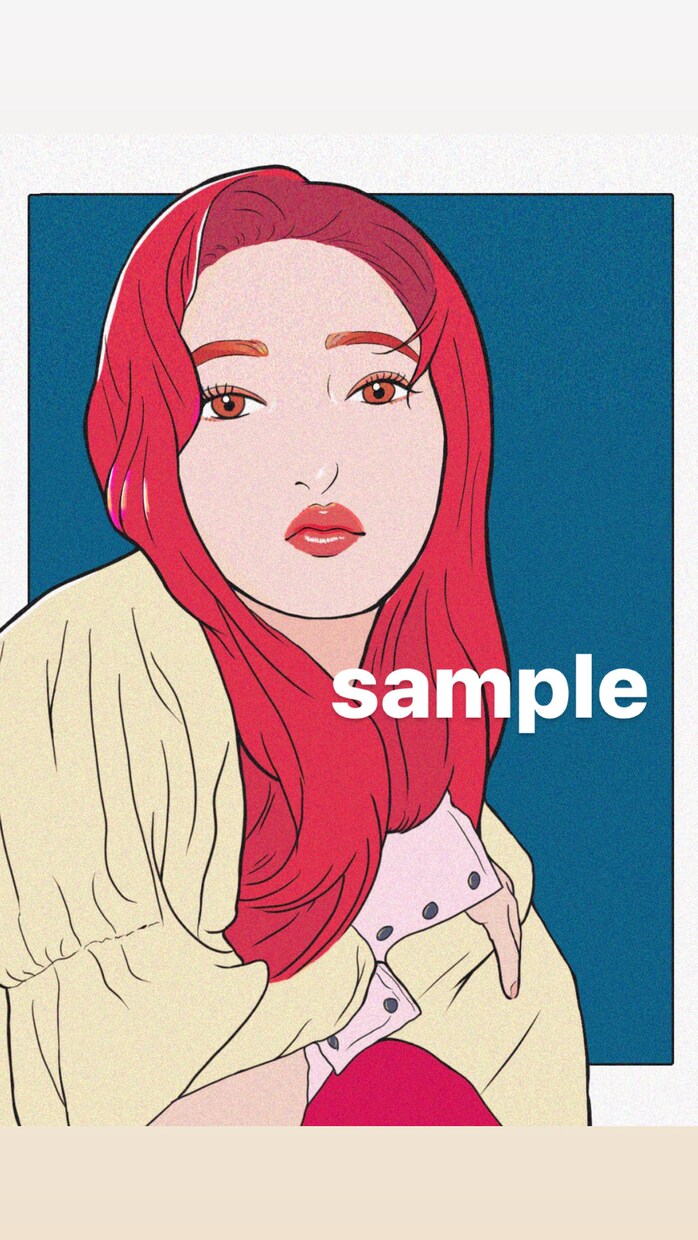 お洒落で似てる、かっこいい似顔絵イラスト描きます SNSアイコン／プロフィール／プレゼント／ビジネス　などに◎ イメージ9
