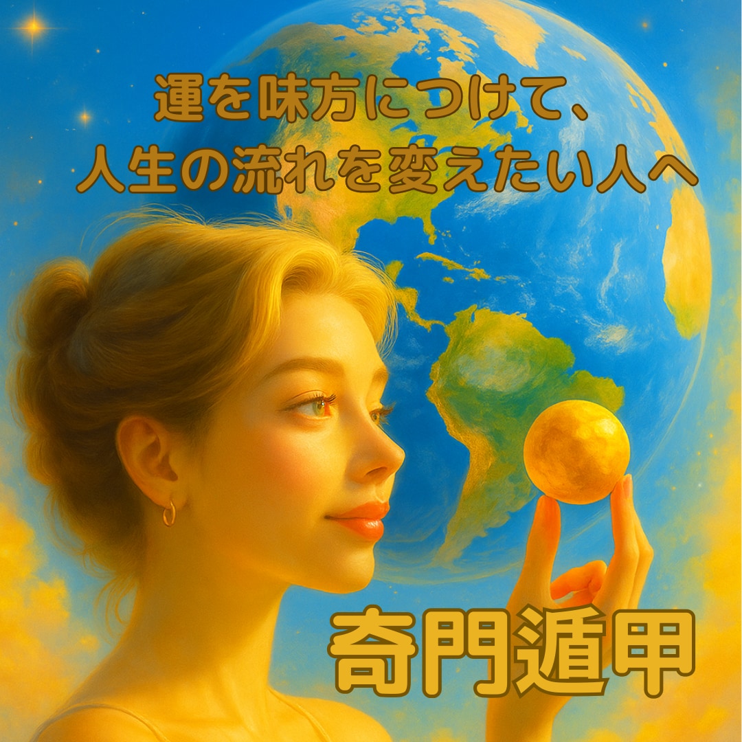奇門遁甲で日付✖時間✖行動開運☆ます 願いごと別に行動方位と日程をご提案◎奇門遁甲で吉のヒントを イメージ3