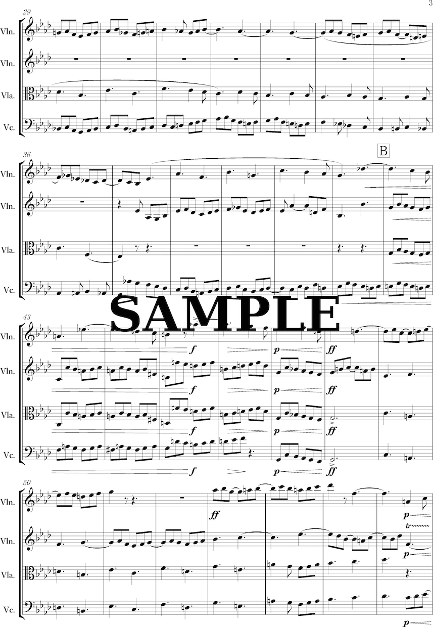 意図設計から行う、オリジナル楽曲を制作します AIに頼らない、人間の作曲で“演奏者の心をゆさぶる音”を イメージ1