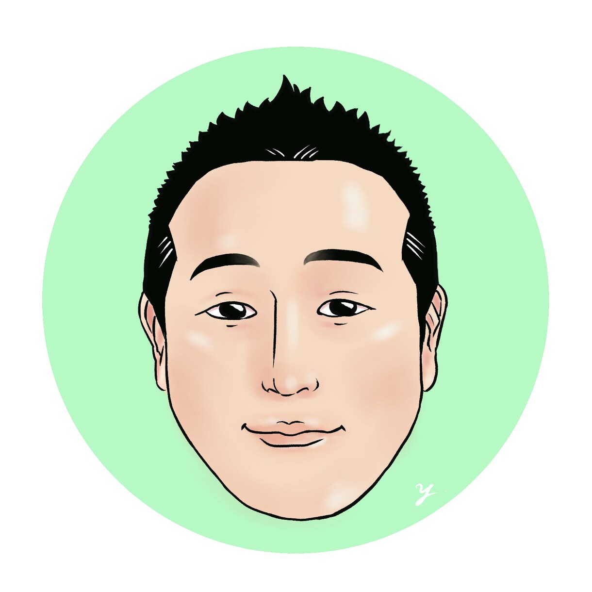 クールでちょい盛り似顔絵描きます ご自分を好きになれるような似顔絵を イメージ3