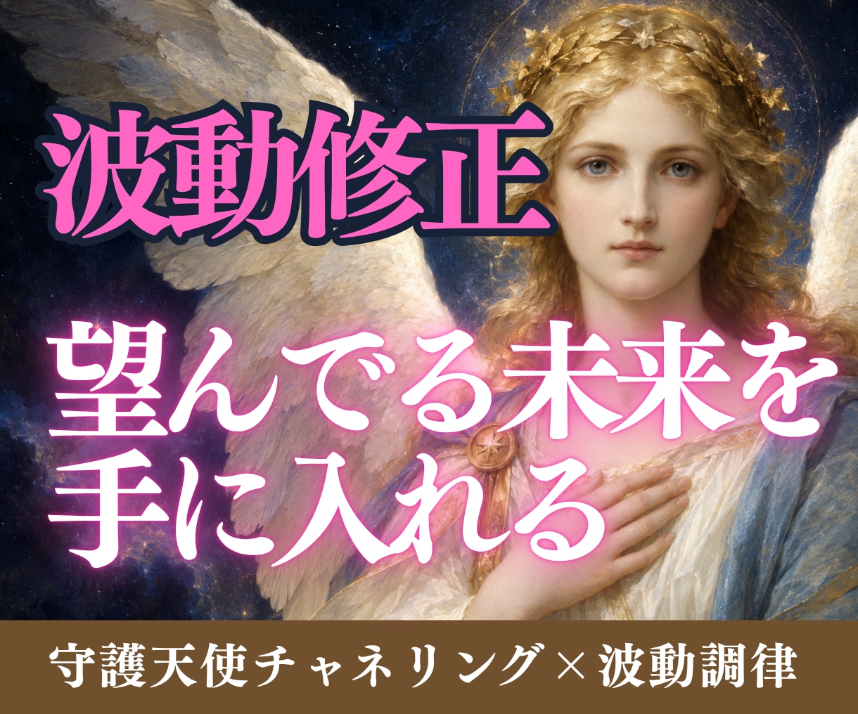波動修正 | 望みが勝手に叶う未来を導きます 今のお悩みに対して守護天使様のお告げにより波動を書き換えます イメージ1