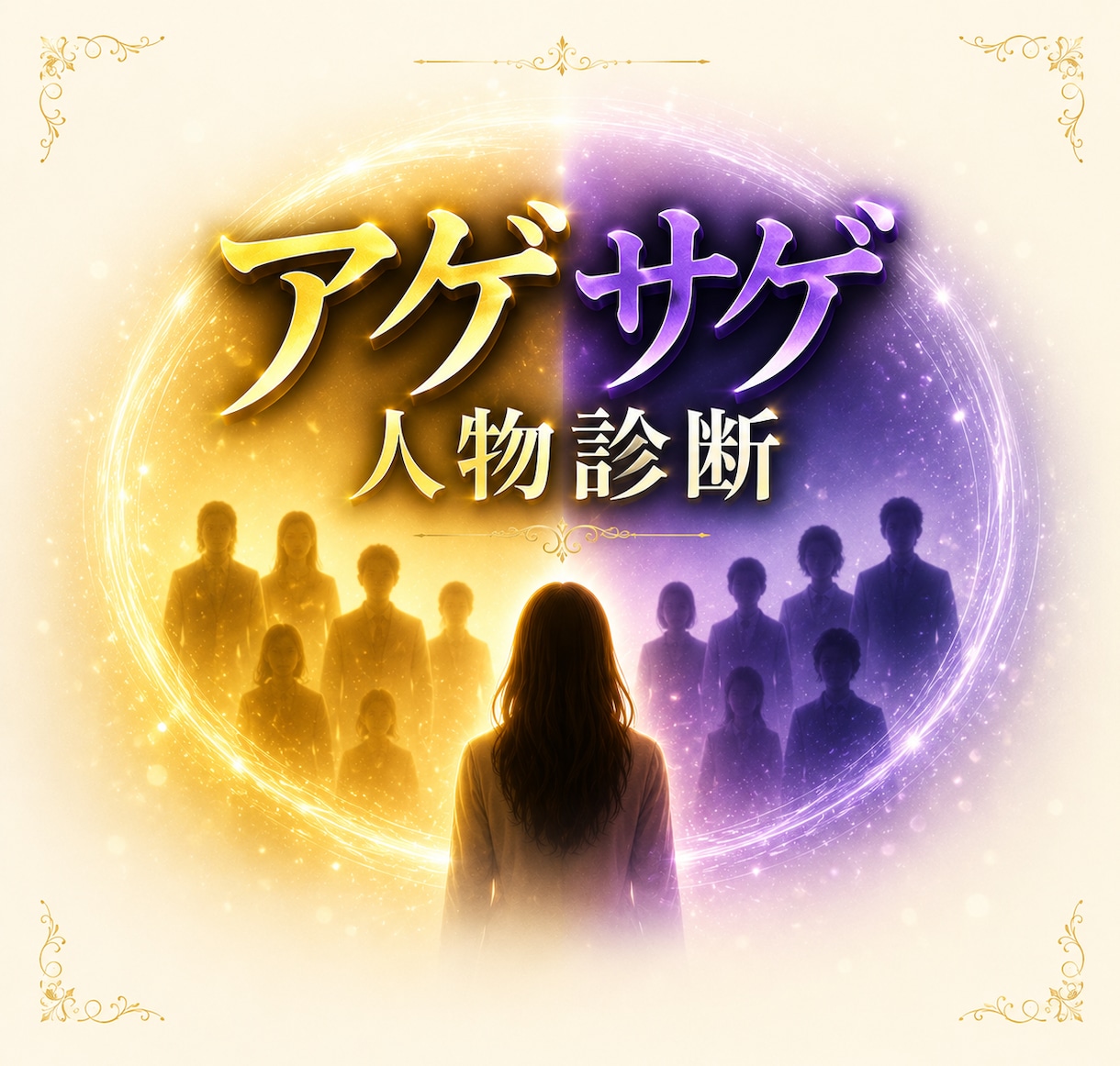 アゲ人物・サゲ人物の特徴を詳細に霊視します これさえ知れば今後関わるべき人・そうでない人が分かります イメージ1