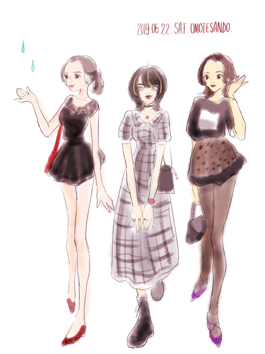 似顔絵、オリジナルや二次創作もイラストを描きます かわいい女の子やデザインならおまかせくださいませ イメージ6