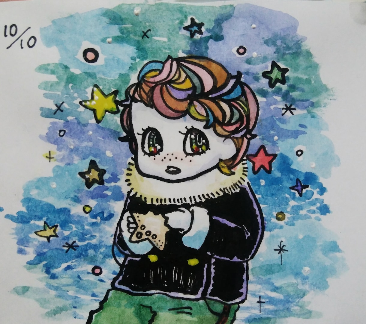 イラストを描きます アナログ（水彩、パステル、色鉛筆等）ならではの温かみのある絵 イメージ5