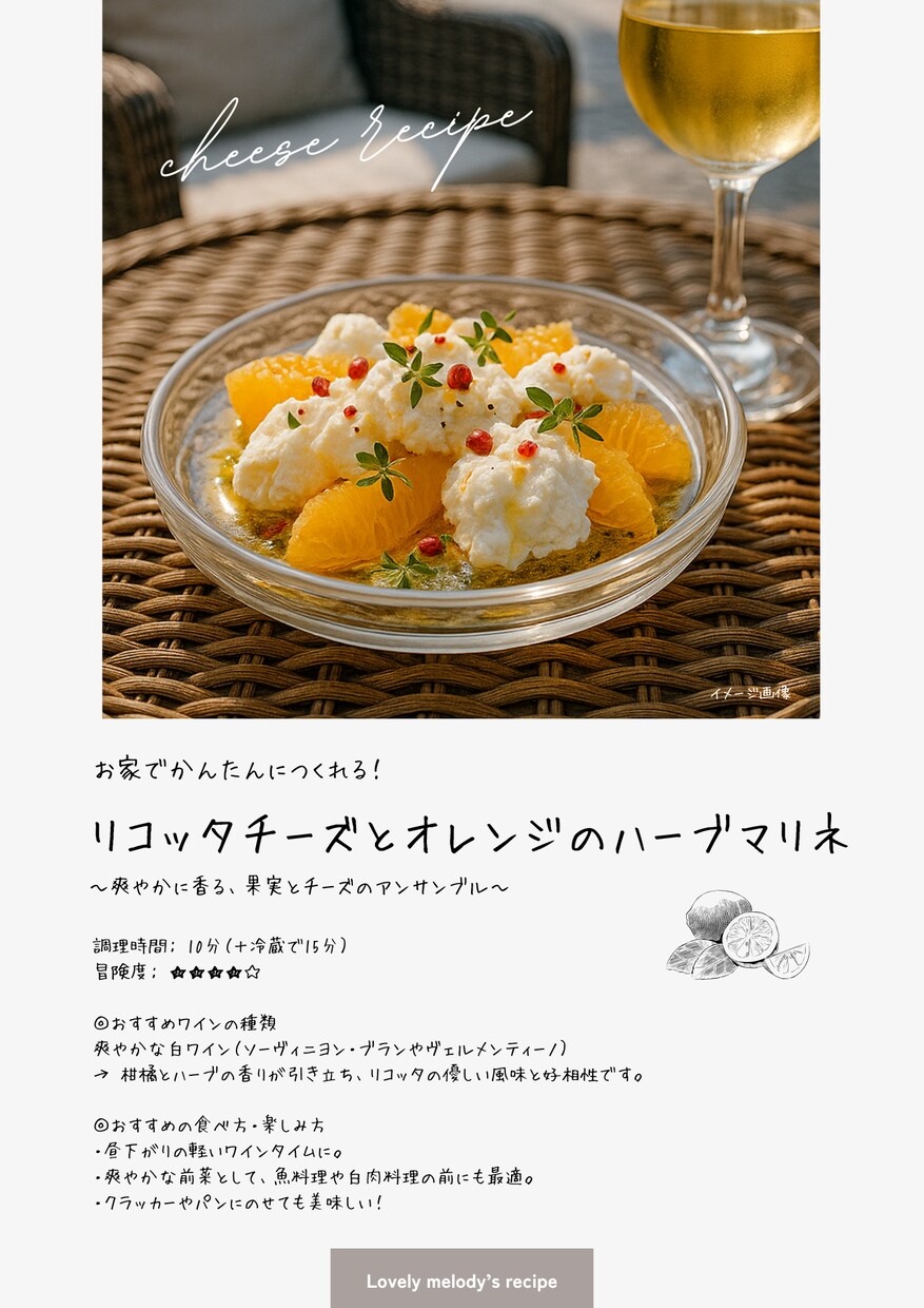 PDF不要／乾杯♪ワインに合うレシピをお届けします 乾杯♪簡単レシピ×ワインでちょっぴり贅沢なひとときを…♡ イメージ1