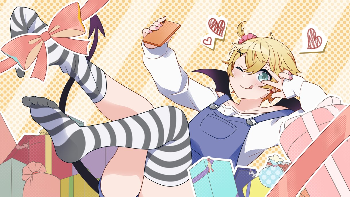 歌ってみたのイラストを描かせて頂きます 絵のタッチは無料で本家に近いものに出来ます！ イメージ4