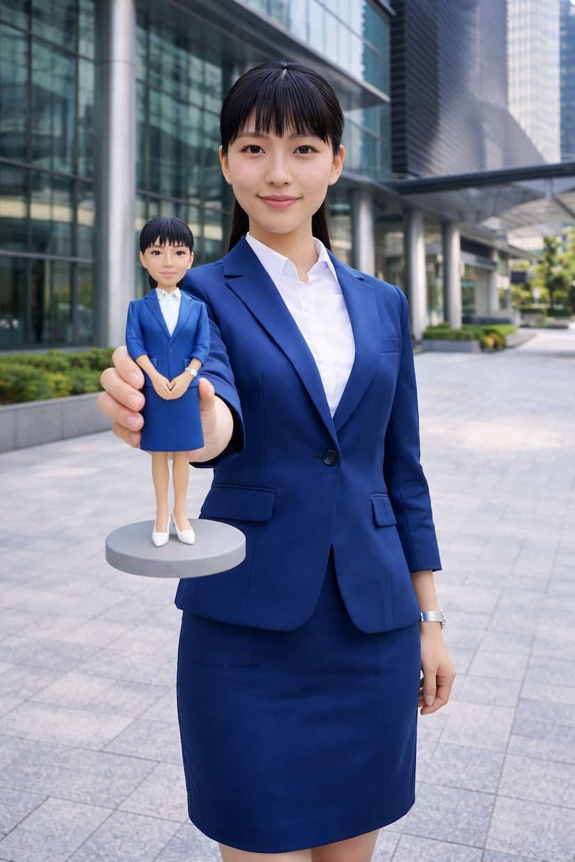 写真から作るオーダーメイドフィギュア 似顔人形ます 社長 昇進・就職・退職祝いに｜上司・同僚への感謝 イメージ7