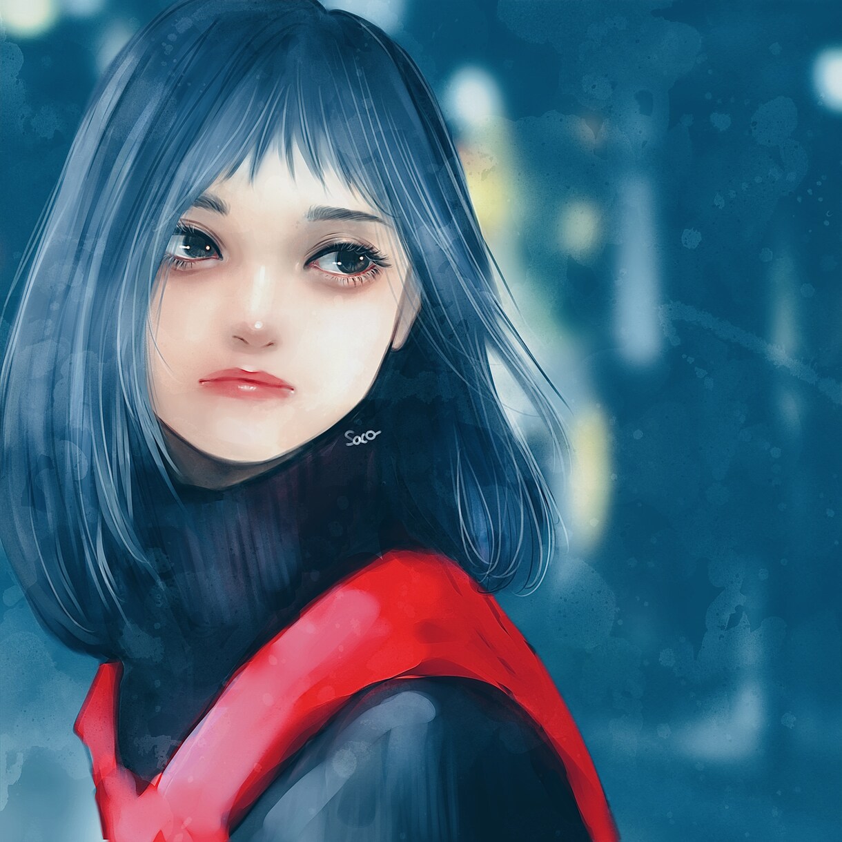 カラーイラストを描きます SNSアイコンなど、ぜひお気軽にご相談下さい イメージ4