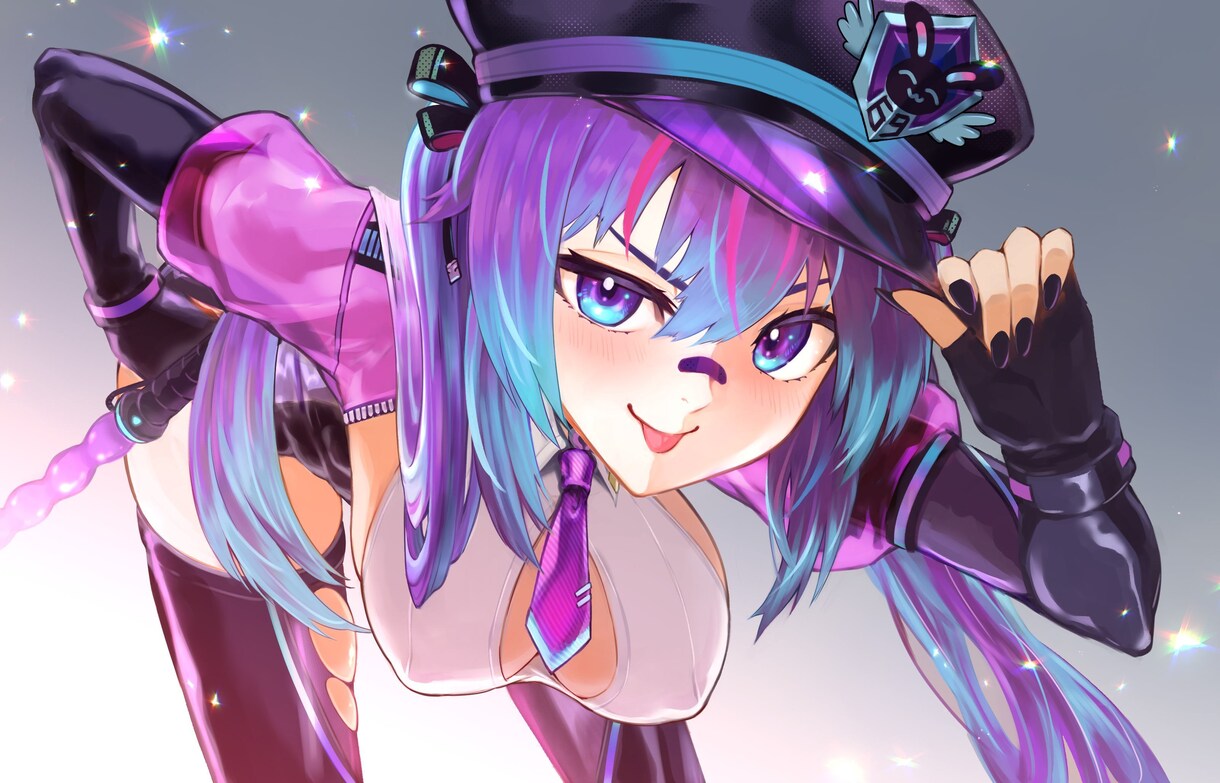 質にこだわった塗りで存在感ある美少女を描きます 歌ってみた/ゲーム実況/vtuber/TRPG…様々な活動に イメージ6
