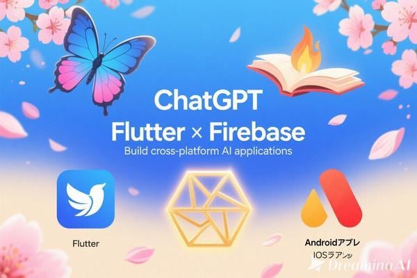 モバイルアプリ開発ます Flutter・Firebase・GPTでAIアプリ加速！ イメージ1