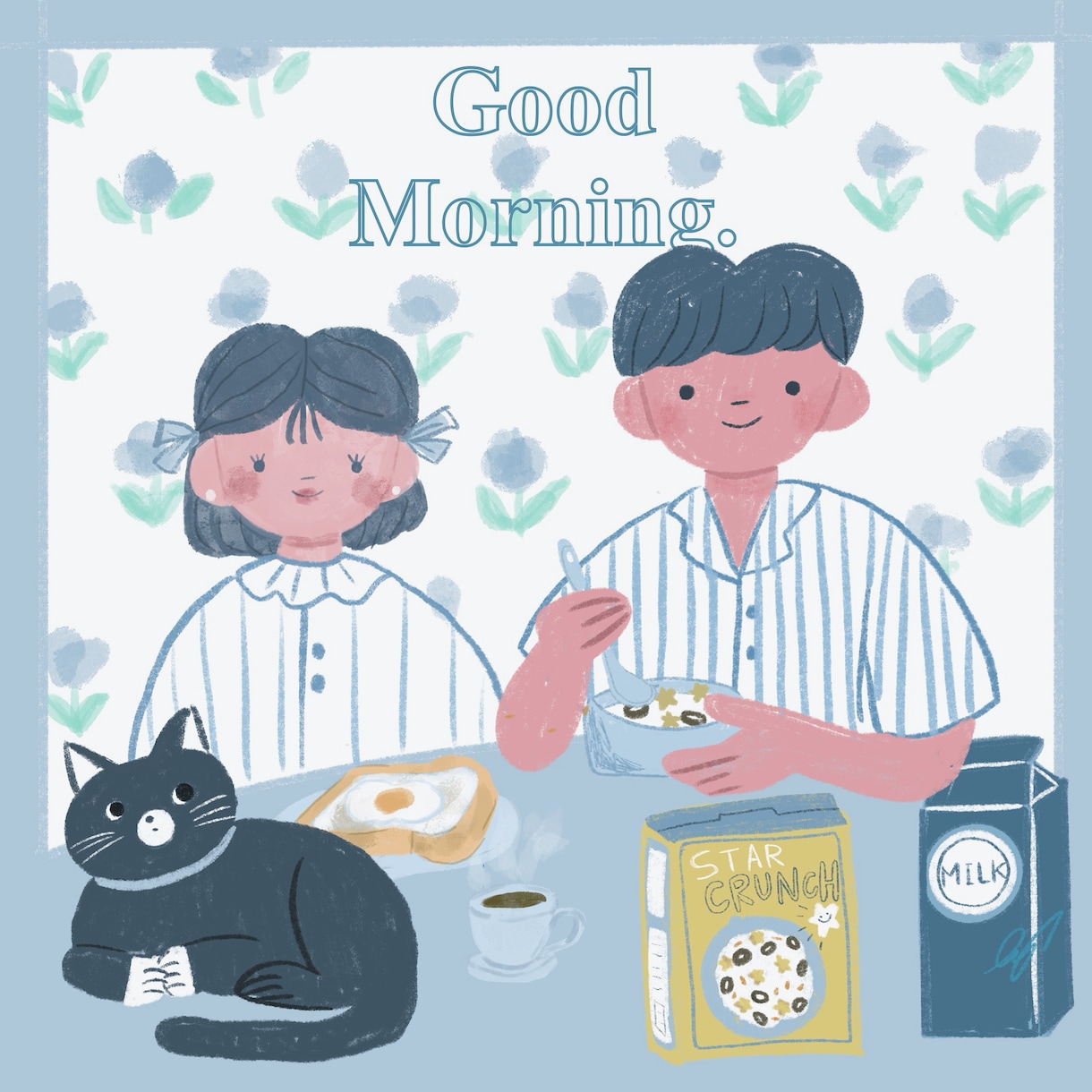 ほっこりするイラストを描きます ご希望に添いながら丁寧に心を込めて描かせていただきます！ イメージ2