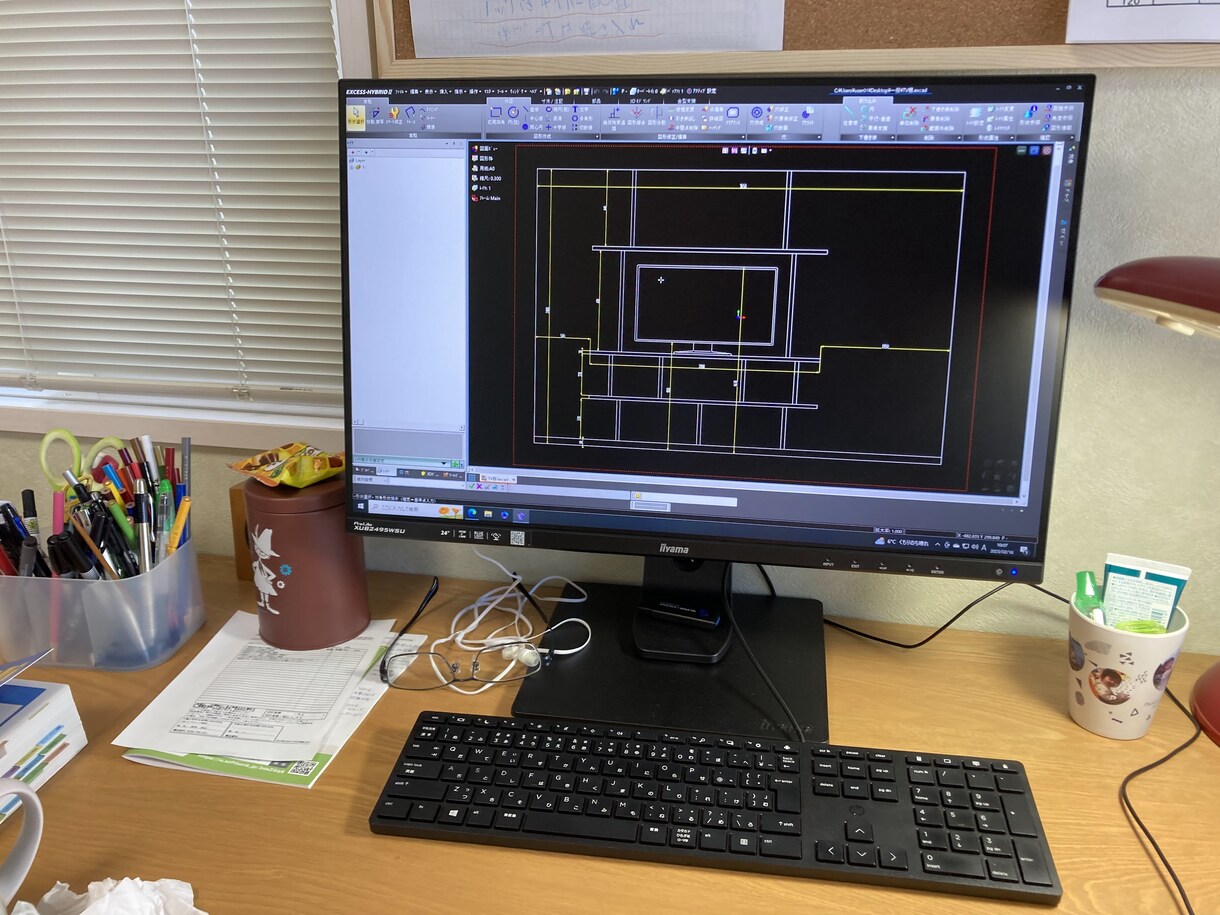CAD(作図ソフト）にて作図データー化します 日曜大工図から本格板金型図まで何でも作図します イメージ1