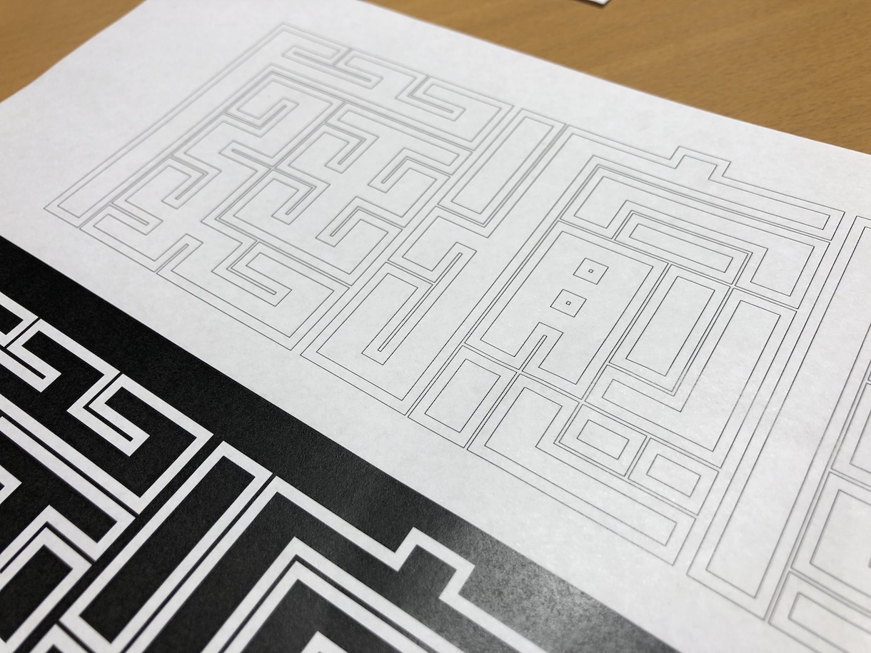 伝統的字体「江戸文字」「角字」を作成します 下絵から染色まで行う半纏職人が手書きで描く伝統的字体 イメージ10