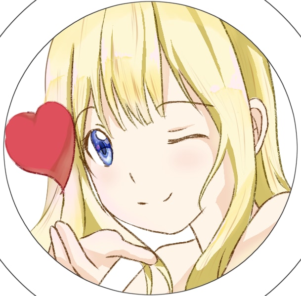 可愛い女の子のアイコン描きます 理想の女の子をプロフィール画像にどうですか？ イメージ1