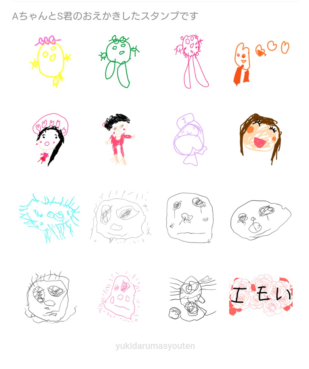 LINEスタンプ作成します 本人をデフォルメなどオリジナルのLINEスタンプ作成承ります イメージ2