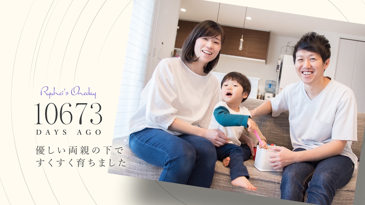 カウントダウン式のプロフィールムービーを作ります 必見！他に見ない！式までの日数をカウントダウンしていく斬新さ イメージ2