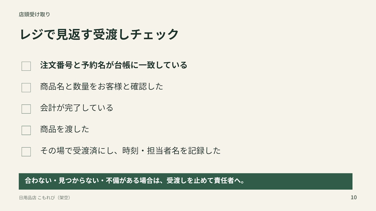 業務マニュアルを見やすい資料に整えます 手順メモを図解・チェック表へ。編集できる資料で納品 イメージ5
