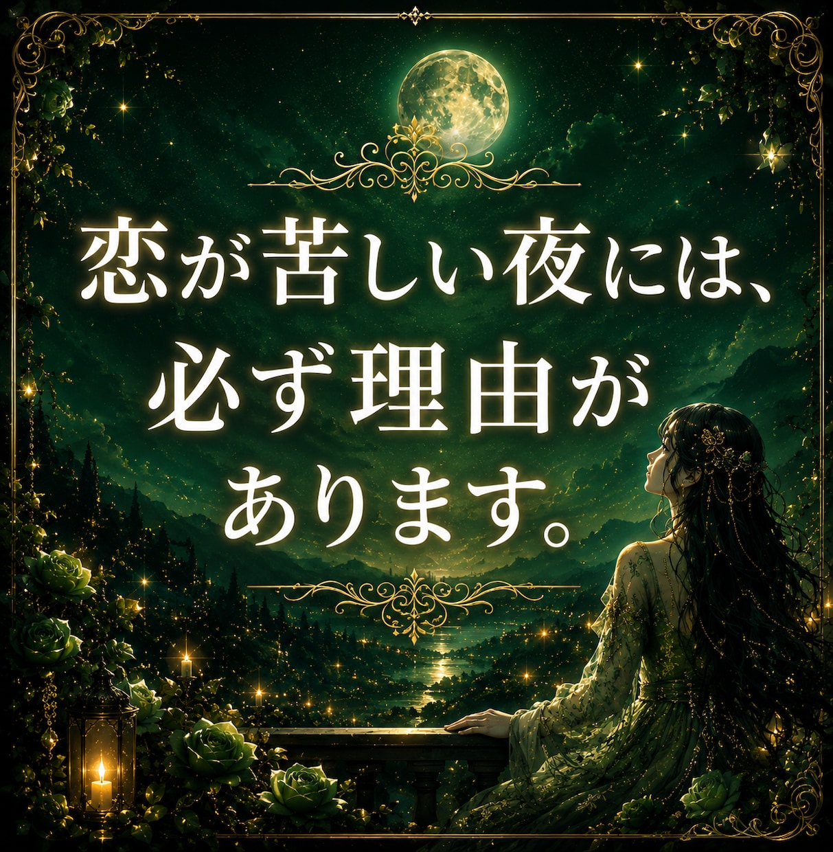 複雑愛・曖昧な恋の本音を月影霊視で視ます 信じても良い？苦しい関係の答えを月影霊視でお伝えします イメージ5