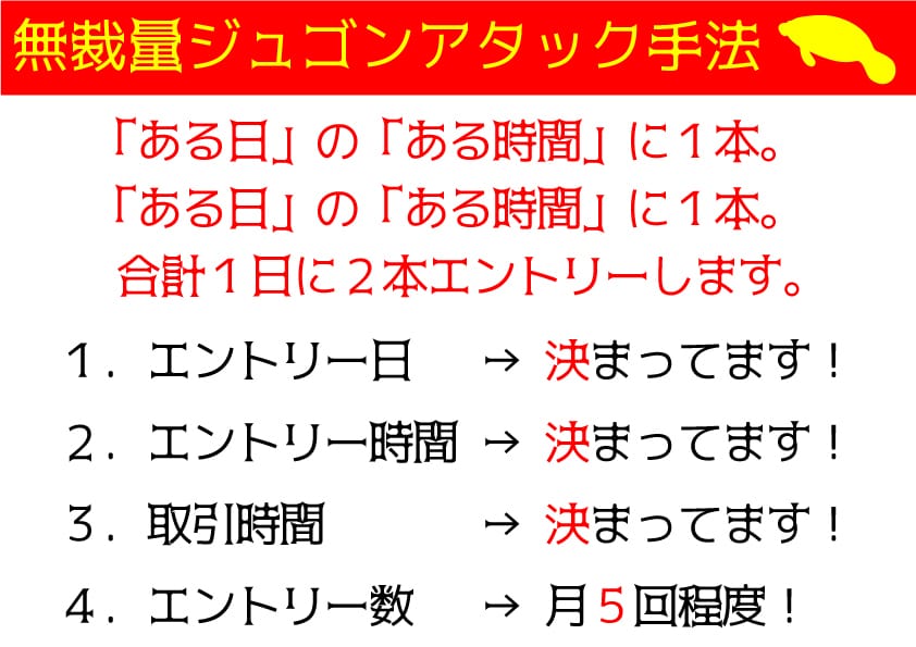 完全無裁量！バイナリーオプション攻略法！教えます 完全の無裁量！「ある日」の「ある時間」に「ある通貨」で勝負！ イメージ2
