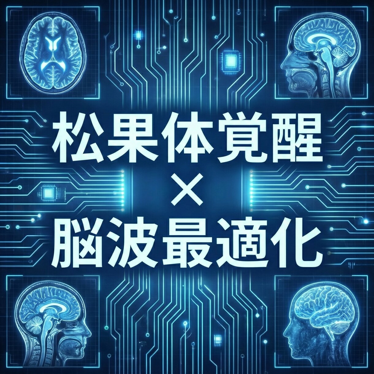 松果体覚醒×脳波最適化で意識拡大 脳を活性化します 量子調律で松果体を整え直感と思考力を高め意識覚醒へ導きます イメージ3