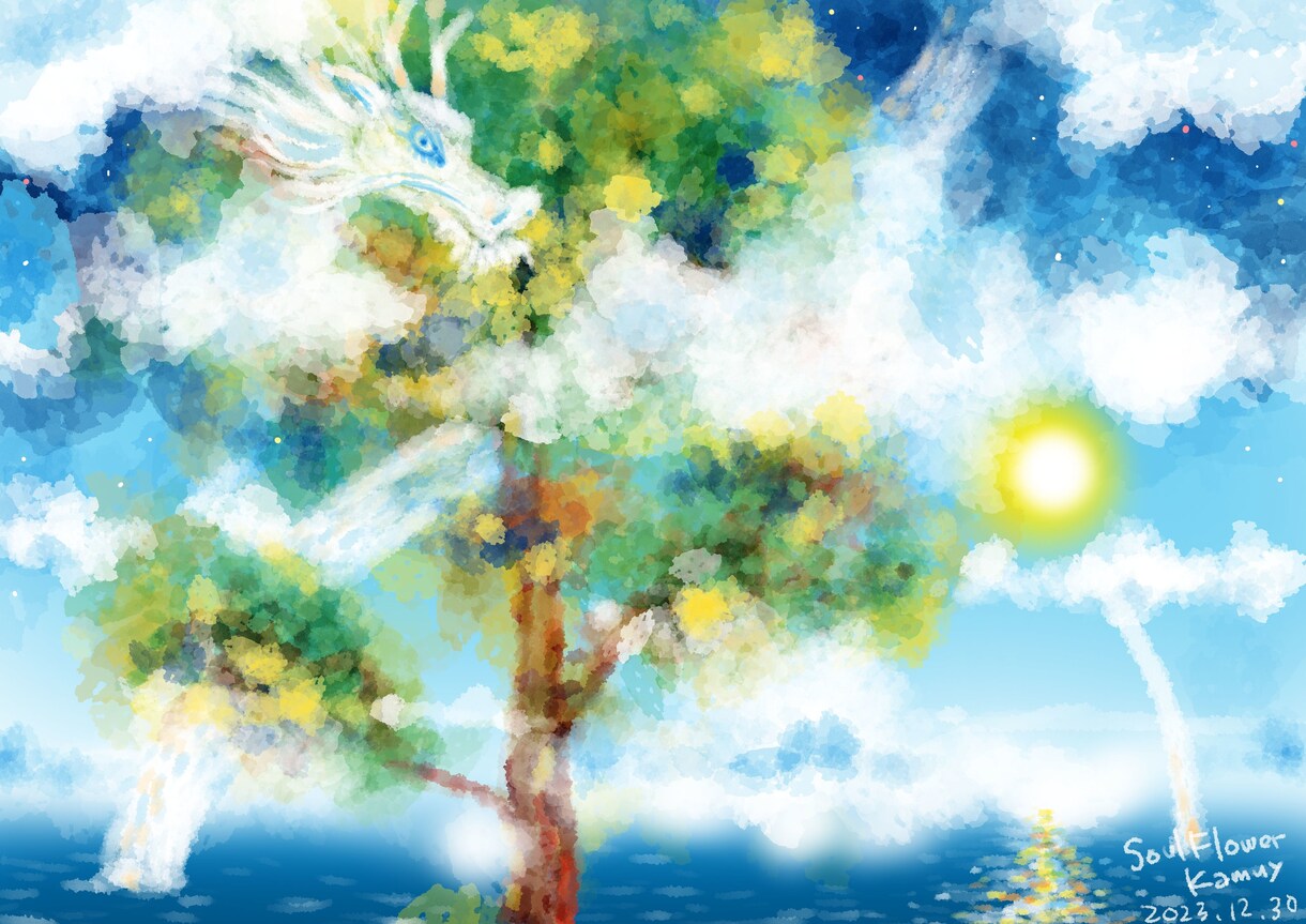 あなたの願望成就をイメージした花曼荼羅を描きます あなたの願望成就をイメージした花曼荼羅を描きます。 イメージ1