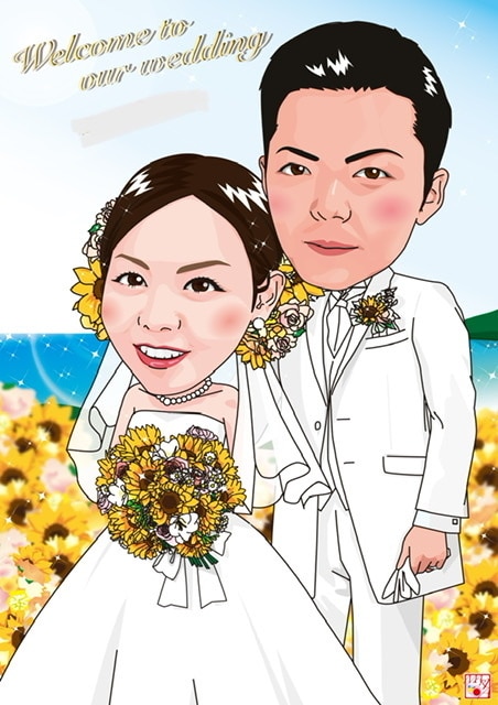 写真から似顔絵を作成します ご卒業、ご入学、ご結婚のプレゼントにいかがですか イメージ3