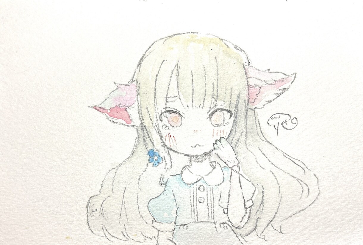 あなたのドールさんイラスト化（似顔絵）描きます 大好きなドール、こんなポーズしてほしい！ をお待ちしてます！ イメージ4