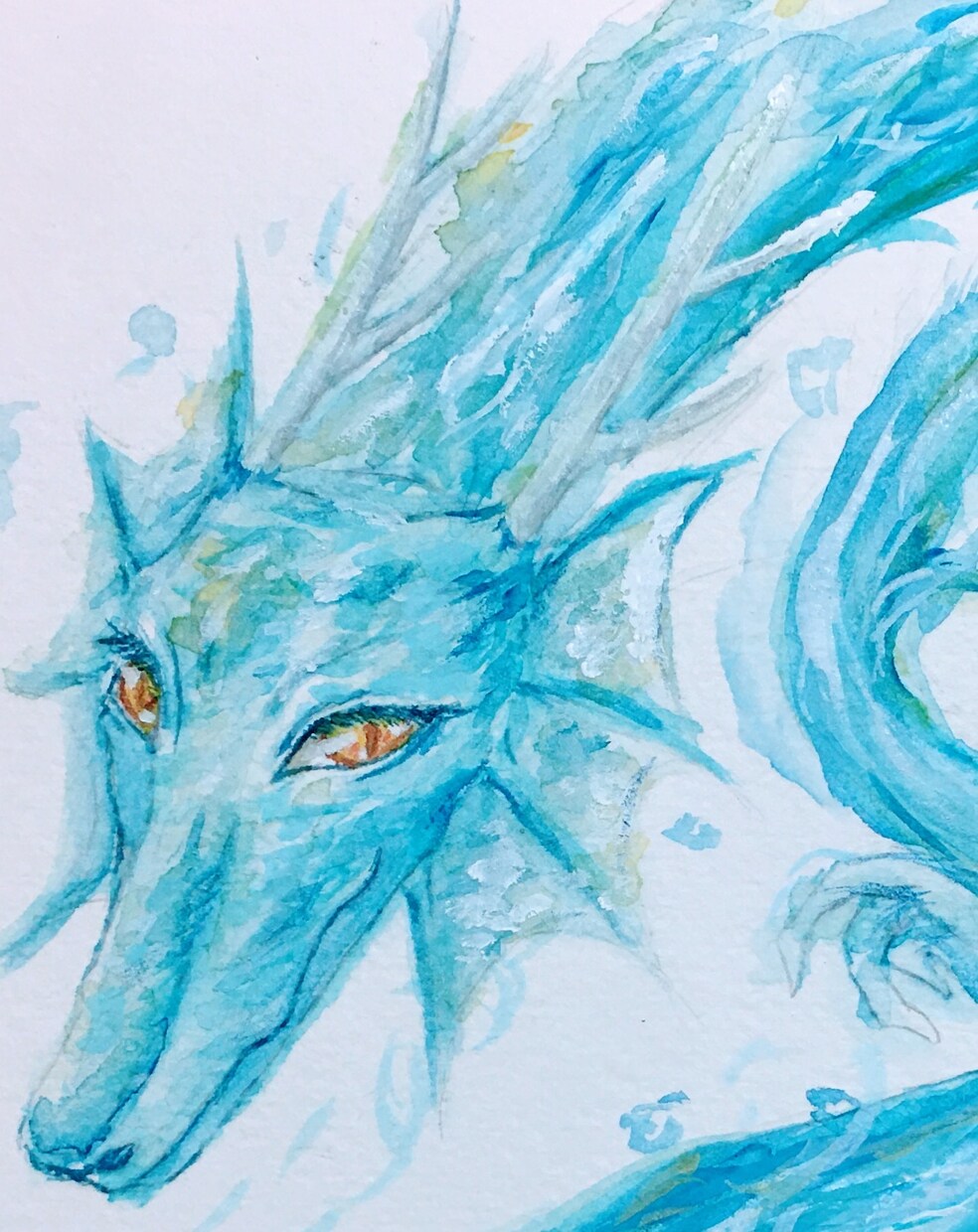 アイコン、オリキャラのイラストを描きます 水彩絵の具であなたのアイコン、オリキャラを描いていきます。 イメージ4