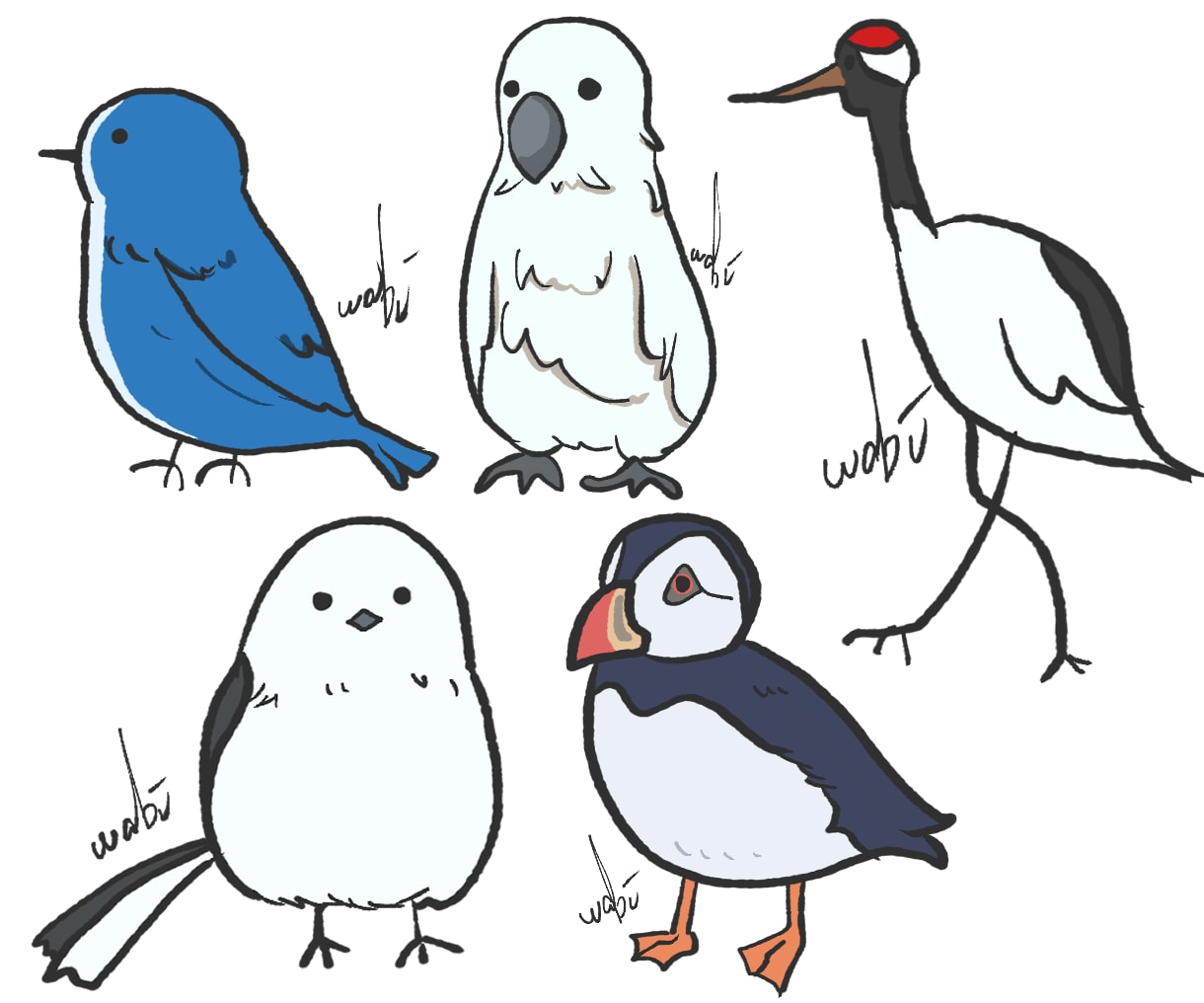 ゆるくてかわいいカットイラスト制作いたします 動物・静物・人物・食べ物幅広く描きます！ イメージ6