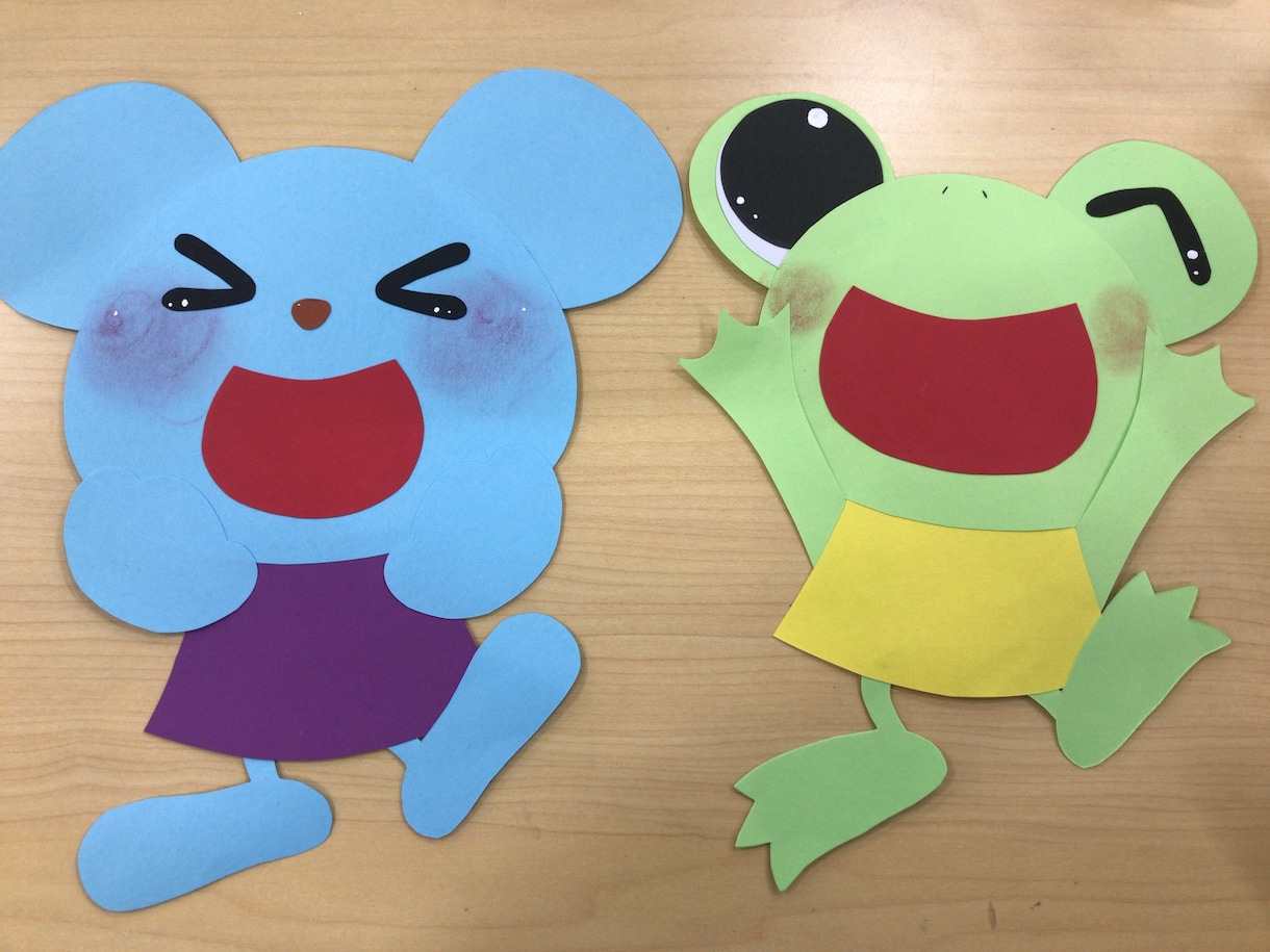画用紙で壁面の制作代行します 好きな画像や絵柄で作成出来ます！ イメージ2