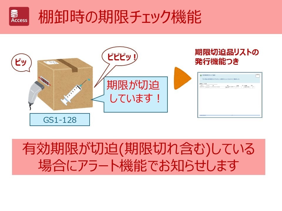 病院在庫の棚卸システムを作成いたします 商品バーコードを読み取るだけで簡単に棚卸ができます！ イメージ2