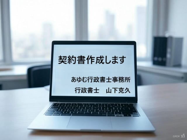 事業主さま向け各種契約書作成いたします 例えば掛売販売する際の契約書や業務委託契約書など備えませんか イメージ1