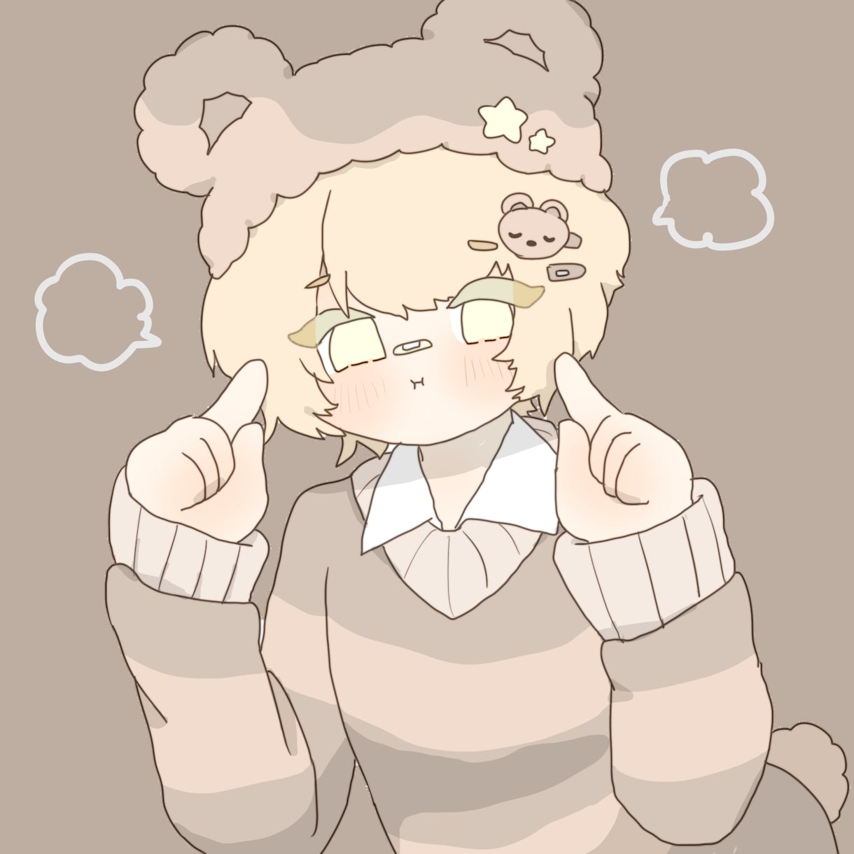 1500円で女の子のアイコンイラストを描きます バストアップの可愛い女の子のアイコンイラストを描きます イメージ5