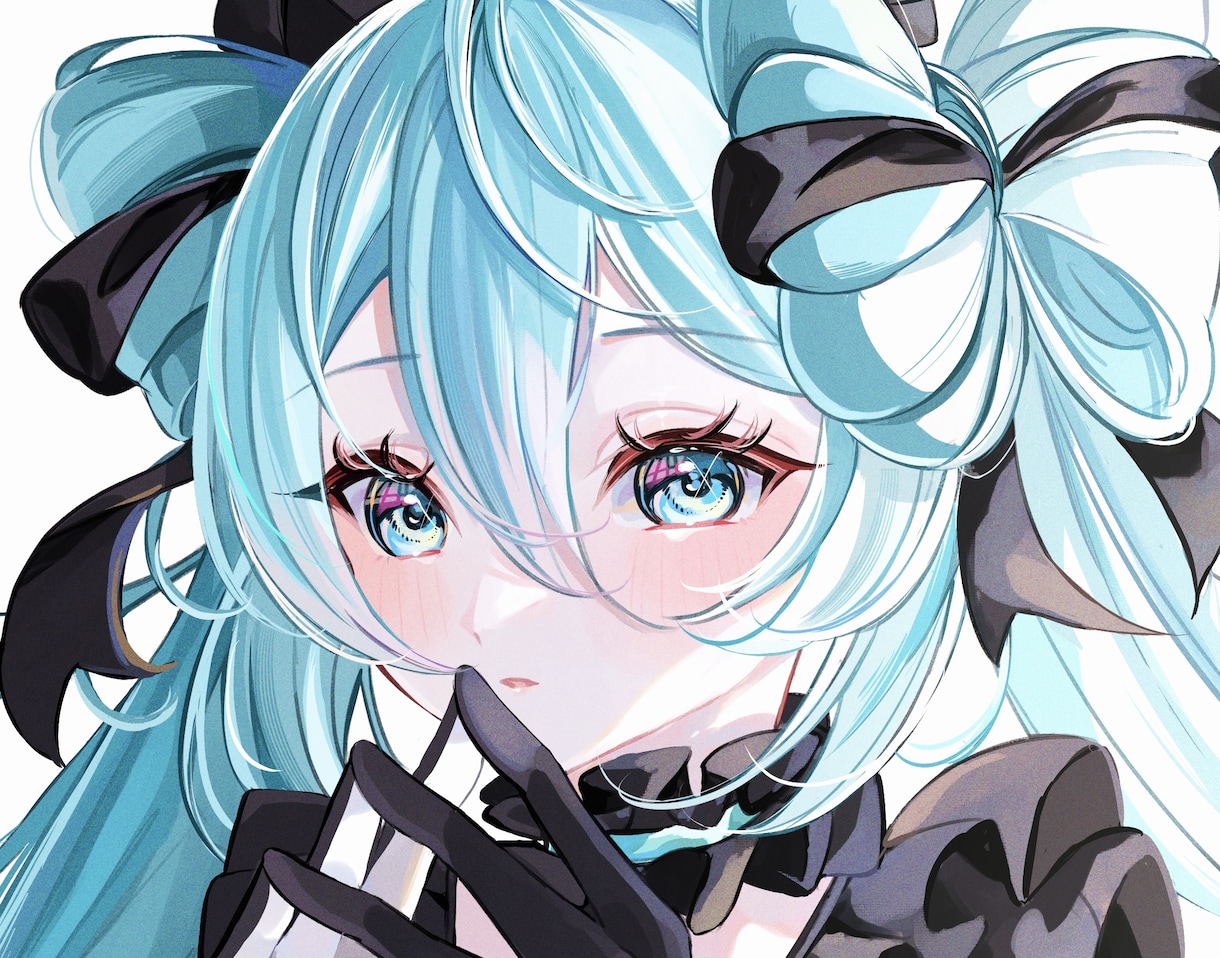VTuberデザイン、ボカロ曲などのサムネ描きます アイコン、立ち絵、サムネ・MVイラスト全力で描きます！ イメージ1