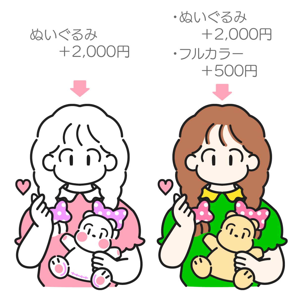 おしゃれポップでかわいいイラスト描きます ビジネス、SNS、挿絵に♡ワンポイントのオリジナルイラスト♡ イメージ7