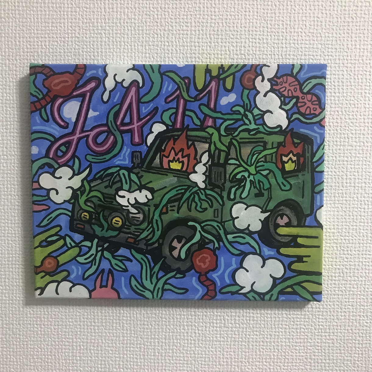 お客様の愛車、描かせていただきます ( キャンバスアート　〜プレゼントや観賞用に〜) イメージ5